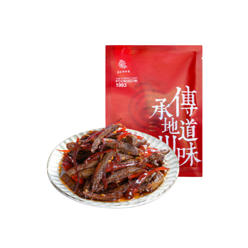 廖記麻辣冷吃牛肉零食