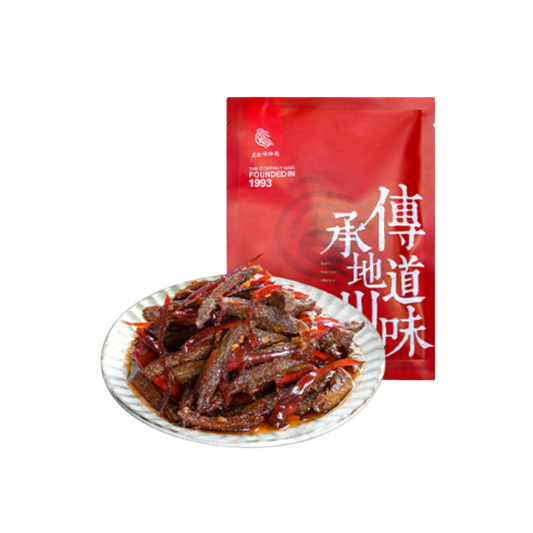 廖記麻辣冷吃牛肉零食