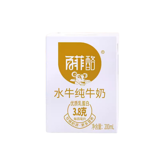 百菲酪水牛奶純牛奶